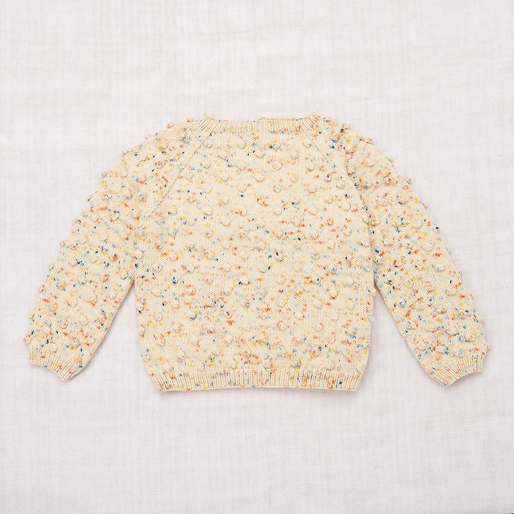 Popcorn Sweater / Primary Color Confetti